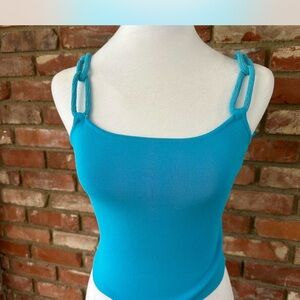 House of Harlow 1960 Turquoise Tank Top